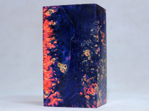 Stabilized Maple Burl Wood Mod Block